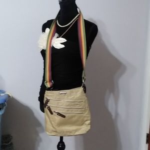 Nylon crossbody Franco Sorto purse